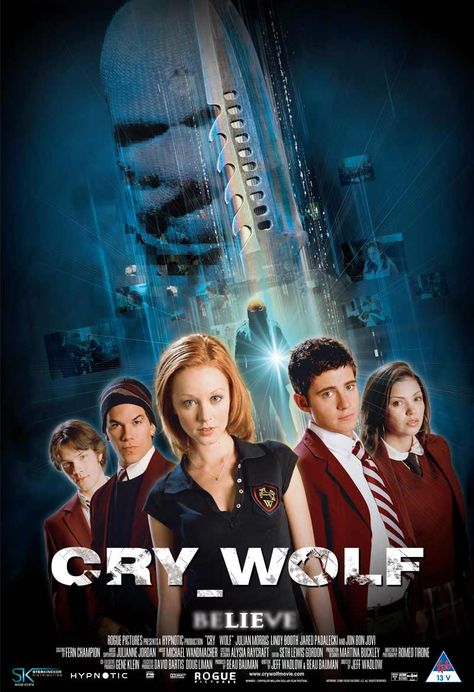 Jon is great as a teacher Lindy Booth, Julian Morris, Cry Wolf, Wolf Movie, Wolf Poster, Graham Greene, Horror Posters, Jon Bon Jovi, Bon Jovi