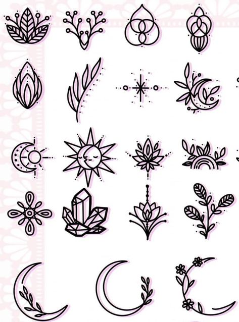 Flash Art Tattoos For Women Simple, Simple Witch Tattoo Ideas, Simple Tattoos For Beginners For Women, Witch Tattoos Simple, Mini Witch Tattoo, Tiny Witch Tattoo Ideas, Witchy Tattoo Ideas Simple, Small Beginner Tattoos For Women, Begginer Tattoo Designs For Women