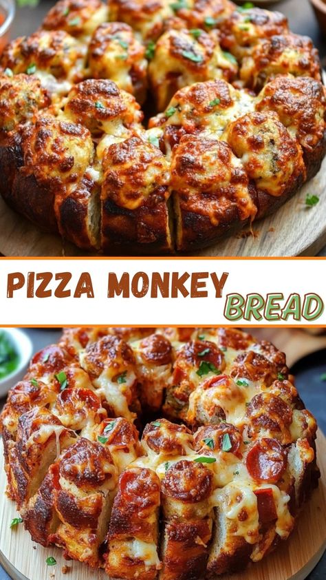 Pizza Monkey Bread Pizza Bread In Bundt Pan, Pull Apart Pepperoni Pizza Bread Springform Pan, Lunch Recipes For Adults, Cheese Monkey Bread Pull Apart, Bundt Pizza Pull Apart, Candy Cane Pizza Bread, Monkey Pizza Bread Pull Apart, Pepperoni And Cheese Bread, Pizza In A Bundt Pan