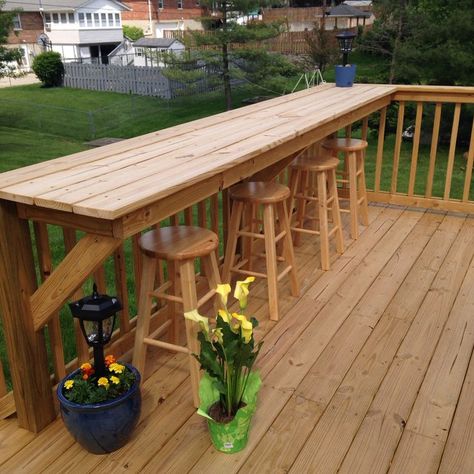 Upper Deck Decorating Ideas, Enclosed Balcony Ideas, Bar Leaner, Enclosed Carport, Bbq Shack, Deck Bar, Fence Options, Patio Deck Designs, Backyard Designs