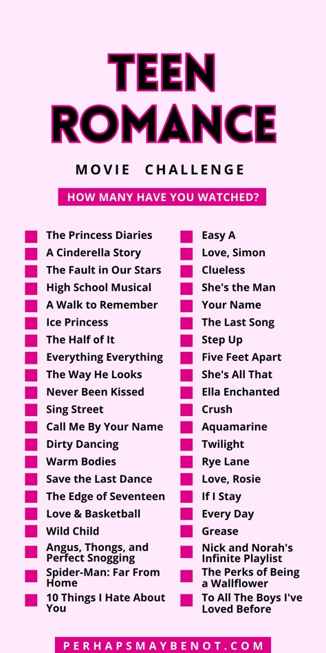 60 Best Romantic Comedies For Movie Night💑🏻#LoveStory #RomanticEncounters #HeartfeltConnections #DateNightIdeas #SoulmateSearch #FlirtyFridays #CandlelitDinners #StarryEyedMoments #LoveQuotes #DreamyDates #WhisperedPromises #AmourAdventures Top Romantic Movies, Challengers Movie, Movies Romance, Best Teen Movies, Movie Challenge, Netflix Shows To Watch, Best Romantic Comedies, Top Movies To Watch, Movies To Watch Teenagers