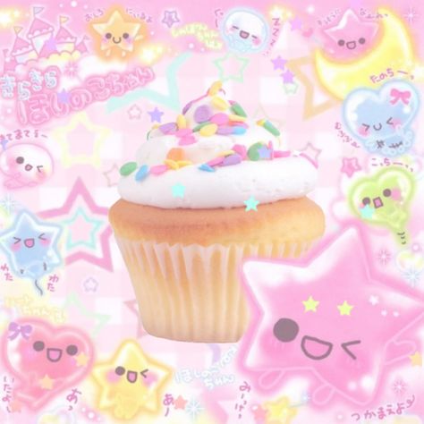 cutecore cutecore edit kawaii kawaiicore edit creepycute creepycute edit cupcake sweets sugar sprinkles frosting Cupcake Icon, Kawaii Icons, Soft Pink Theme, Don't Be Shy, Kawaii Core, Kawaii Food, Pink Themes, Cute Desserts, Sweet Words