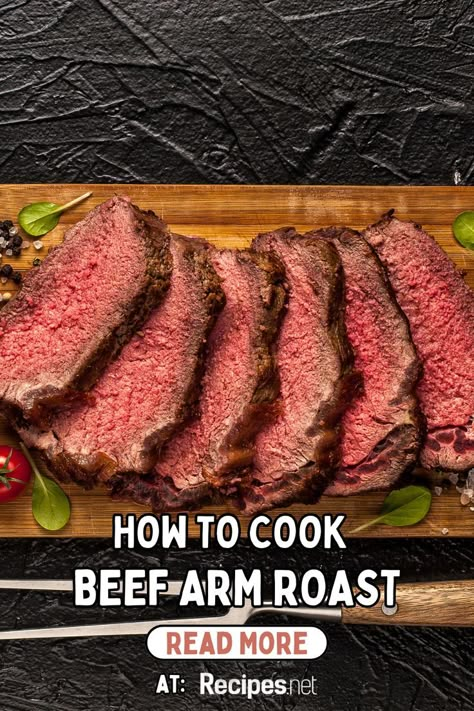 Discover how to cook Beef Arm Roast with our essential cooking hacks for beef dishes. Perfect for food lovers, this guide satisfies food cravings and offers delicious meat ideas for dinner. Explore a variety of food recipes and beef dinner recipes that are sure to impress. Whether you're planning a hearty roast dinner or looking for meals high in protein, our roast recipes provide tasty food ideas for any occasion. Head to Recipes.net for the full recipe. Beef Arm Roast, Roast Beef Recipes Oven, Bottom Round Roast, Perfect Roast Beef, Roast Beef Dinner, Cooking Roast Beef, Perfect Roast, Cooking A Roast, Roast Beef Recipes