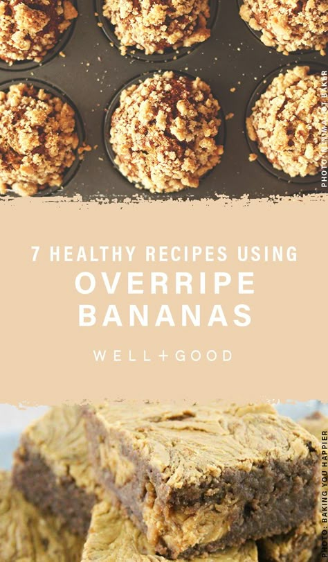 Using Up Bananas Healthy, Macro Banana Recipes, Recipes For Bad Bananas, Recipes Using Bananas Healthy, Ripe Banana Oatmeal Recipes, Healthy Recipes With Mashed Bananas, Recipe With Overripe Bananas, What To Do With Bad Bananas, Healthy Food With Bananas