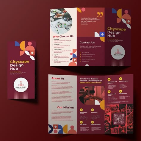 Brochure design for our agency. Business Flyer Design Creative, Graphic Design Brochure Layout, Brochure Design Travel, Event Brochure Design, Luxury Brochure Design, Marketing Brochure Design, Catalogue Design Ideas, Creative Brochure Design Ideas, Product Brochure Design