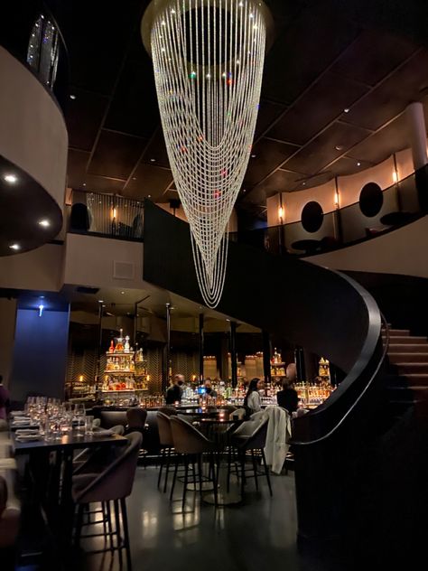 Luxury Steak Restaurant, Fancy Dinner Restaurant Aesthetic, Fancy Dinner At Restaurant, Fancy Dark Restaurant, Steak Dinner Aesthetic Night, Interior Of Restaurant, Dinner At Fancy Restaurant, Fancy Dining Aesthetic, Luxury Lifestyle Restaurant