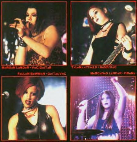 Kittie Spit, Mercedes Lander, Fallon Bowman, Morgan Lander, Talena Atfield, Kittie Band, Toro Inoue, Women Of Rock, Riot Grrrl