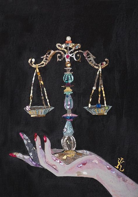 Libra Aesthetic Art, Yoko Hasegawa, برج الميزان, Law Aesthetic, Justice Scale, Libra Art, Law School Life, Law School Inspiration, Women Lawyer