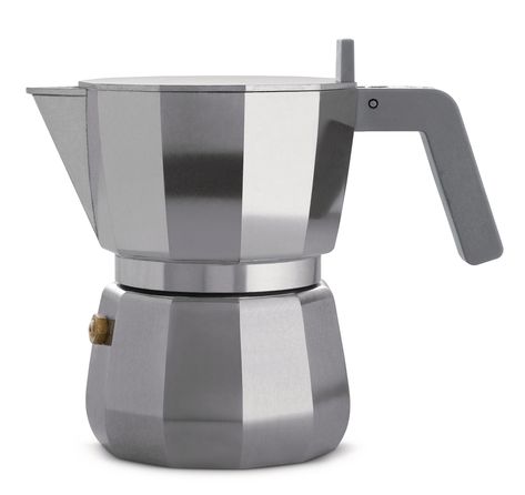 David Chipperfield redesigns the classic Moka espresso maker for Alessi Moka Espresso, Italian Coffee Shop, Italian Coffee Maker, Espresso At Home, David Chipperfield, Naoto Fukasawa, Cappuccino Machine, Percolator Coffee, Moka Pot