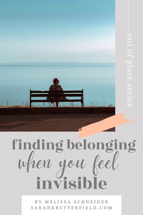 Do you feel invisible? You still belong! Read on for more encouragement! #friendship #faith #christianlife Feel Invisible, Feeling Invisible, Know Your Name, Excited To See You, Healthy Marriage, Family Relationships, Do You Feel, Christian Life, Healthy Relationships