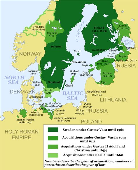 Swedish empire at its largest extent [800x982] : MapPorn | Historical ...