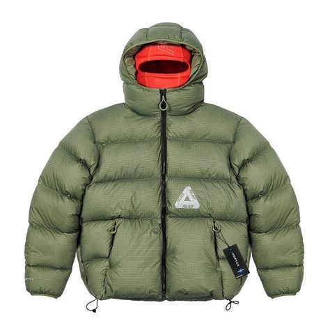 Palace Clothing, Palace Skateboards, Winter Shirts, Puffy Jacket, Ripstop Fabric, Art Clothes, Baggy Fits, Puffer Jacket, Fit Inspo