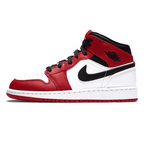 Air Jordan 1 Mid Chicago, Jordan 1 Mid Chicago, Chicago Bulls Team, Air Jordan 1 Mid Gs, Nike Air Jordan 1 Mid, Air Jordan 1 Mid, Jordan 1 Mid, Chicago Bulls, Michael Jordan