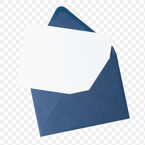 Blue Envelope Icon, Ganni Campaign, Envelope Png, Collage Png, Scrapbook Png, Twice Outfits, Letter Png, Blue Png, Aesthetic Business