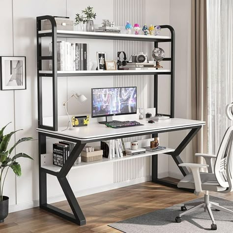 ✨ Upgrade Your Creative Workspace! ✨ Discover the perfect blend of style and functionality with our latest computer table/rack. Whether you're working, gaming, or creating, this desk is designed to meet all your needs. 🖥️ Spacious Desktop: Plenty of room for your computer, keyboard, and other essentials. 📚 Integrated Shelves: Keep books, decor, and supplies neatly organized and within reach. 🌿 Modern Design: A sleek combination of wood and metal to enhance any room. 💡 Functional & Stylish: I... Metal Table Design, Work Table Design, Diy Pc Desk, Integrated Shelves, Computer Table Design, Desk Modern Design, Iron Furniture Design, Iron Desk, Steel Furniture Design