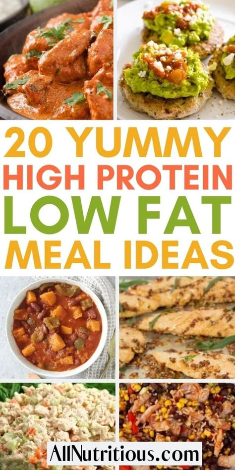 Low Fat Meals For Gallbladder Removal, High Protein Low Fat Recipes, Gallbladder Recipes, Low Fat Diet Recipes, No Gallbladder, Low Fat Foods, Fat Free Recipes, Low Fat Meals, Low Fat High Protein