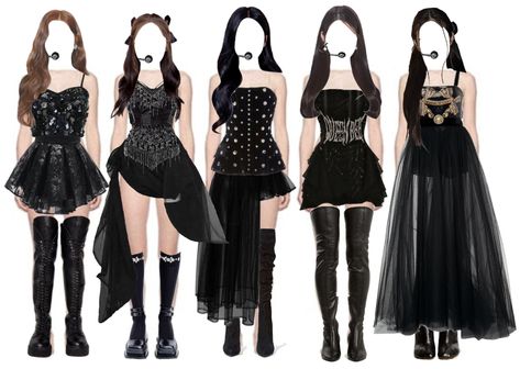 Girl Group Outfits, Ideas For Brown Hair, Kpop Clothes, Korean Outfits Kpop, Group Outfits, Mama Awards, Award Show, Bts Inspired Outfits, Preformance Outfits