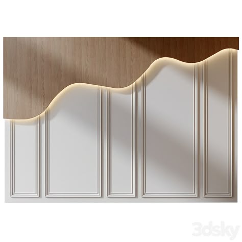 wall panels | set 398 - Other decorative objects - 3D model Window Panelling Design, Paneling Design Wall, Unique Panelling Design, Hdmr Board Wall Design, Theatre Wall Design, Wall Panel Design Modern Luxury, Wall Elevation Design Interiors, Office Wall Panel Design, 3d Wall Panels Interior Design