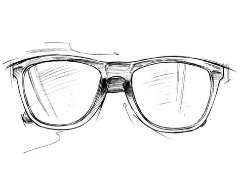 Sketches and Artwork Sunglasses Drawing, Glasses Sketch, Frame Inspiration, Eyewear Photography, Persian Tattoo, Interior Design Sketchbook, Architecture Drawing Sketchbooks, Glasses Design, Beautiful Sketches