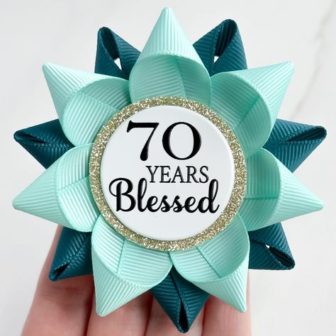 70th birthday party favors