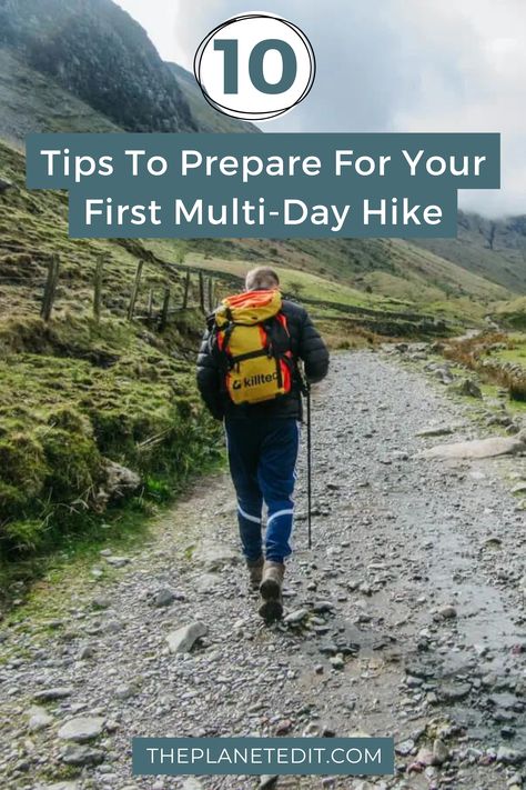 Long Distance Hiking Gear, Multi Day Hiking, Overnight Hiking Essentials, Adventure Sports Bucket Lists, Hike Training, Hiking Gear Women, Backpacking Outfits, Grand Canyon Hiking, Best Hiking Gear