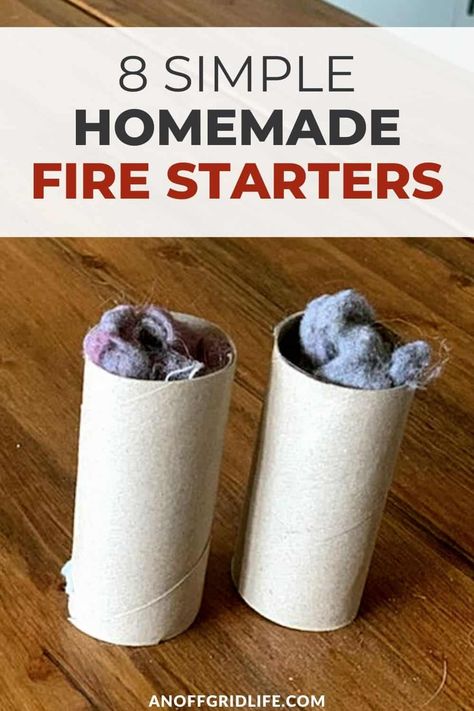 Cotton Ball Fire Starter, Fire Starters Diy Fireplaces, Toilet Paper Roll Fire Starter, Diy Fire Starters Homemade For Fireplace, Making Fire Starters, Lint Fire Starter How To Make, Diy Fire Starters For Wood Stove, Homemade Firestarters Diy, Diy Firestarters For Fireplace