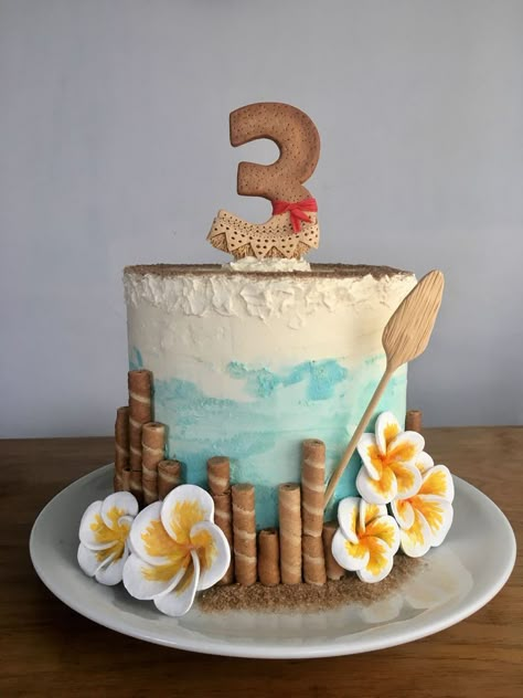 Moana Cake Ideas, Moana Birthday Party Cake, Moana Birthday Decorations, Moana Birthday Cake, Moana Birthday Party Theme, Moana Theme Birthday, Festa Moana Baby, Moana Cake, Moana Theme