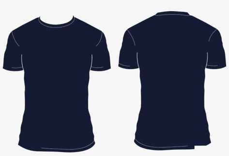 Navy Blue Tshirt, T Shirt Template, Blue Icon, Navy Blue Shirt, T Shirt Design Template, Navy Blue T Shirt, Custom T Shirt Printing, Simple Designs To Draw, T Shirt Png