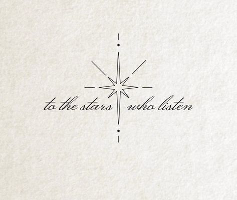 Tattoos Celebrating Life, To The Dreams That Are Answered Tattoo, Star Inspired Tattoo, Sjm Inspired Tattoos, A Court Of Mist And Fury Tattoo Ideas, Nesta And Cassian Bargain Tattoo, Return To Sender Tattoo, Heart Sparkle Tattoo, Acotar Tattoo Design