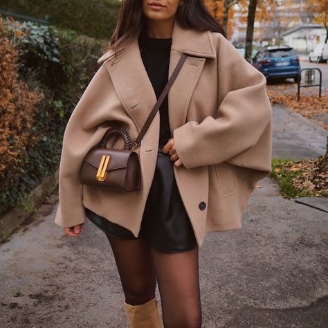 Wool coat outfit