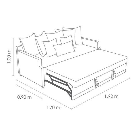 Sofa Bed Mechanism, Metal Sheet Design, Cama Queen Size, Sofa Cama, Metal Furniture Design, Cama Queen, Ideas Casa, Grand Homes, Smart Furniture