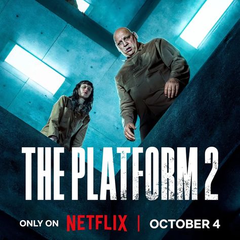 🍿: Hollywood 📽️: Platform 2 🌟 The first poster for "#platform2 " just dropped. 🗓️ Drops - October 4 on #netflix 🥇Credit:@netflixid #platform #thriller #movie #movienight #movies #cinema #hollywood #horrorfilm #scary The Platform 2 Movie, The Platform Poster, The Platform Movie Poster, Movies To Watch 2024, Netflix Movies Poster, The Platform Movie, Platform Movie, Thriller Movie Posters, The Visit Movie