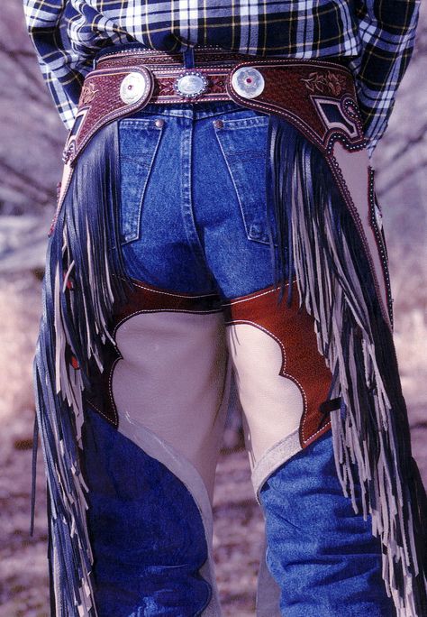 Midnight Rodeo, Cowboy Chaps, Chaps Jeans, Riding Chaps, Rodeo Time, Cowboy Pants, Alien Costume, Estilo Country, Cowboy Style