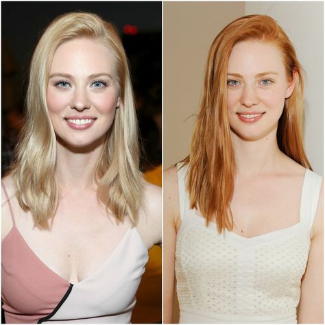 9 Famous Red-Haired Celebrities Who Aren't Natural Redheads Blonde Hair Color Highlights, Dark Strawberry Blonde, Celebrities Hair, Deborah Ann Woll, Natural Redheads, Blonde Natural, Strawberry Blonde Hair Color, Natural Red Hair, Red To Blonde