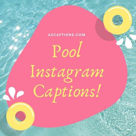 Get perfect Pool Captions for Instagram: The summer season is coming, during #summer the best past activities are hanging around with family and friends at the #pool. #captions #Instagram #Swimming #Quotes Sunday Pool Day Quotes, Pool Selfie Captions, Poolside Instagram Captions, Pool Day Insta Captions, Pool Days Quotes, Swimming Pool Quotes Instagram Caption, Bathing Suit Captions Instagram, Pool Party Captions For Instagram, Summer Captions Instagram Pool