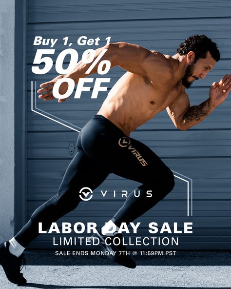 Labor Day Sale Start Now! ☀️ BOGO 50% OFF ⚡ STARTS NOW. Link in bio. 📦 Free shipping on orders over 75$ + free returns. End's 9.7.20 -- @virusintl #virusintl #thepassionthatdefinesyou Labor, Labour Day