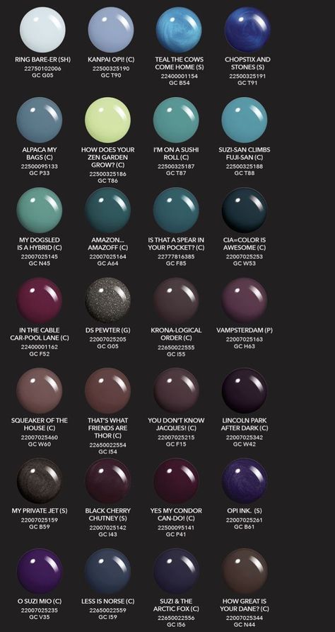 OPI GEL COLOURS #TEAL & #BROWN Opi Gel Nail Polish Colors, Opi Gel Nail Colors, Short Fall Nail Designs, Short Fall Nail, Gel Opi, Opi Gel Nail Polish, Opi Nail Polish Colors, Opi Gel Nails, Opi Colors