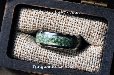 Moss Agate Wedding Rings, Moss Agate Engagement Rings, Agate Engagement Rings, Agate Wedding Ring, Ring Moss Agate, Agate Wedding, Ring Rosegold, Future Vision, Agate Engagement Ring