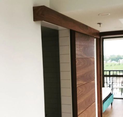 Barn Door With Hidden Track, Hidden Barn Door Track, Concealed Barn Door Hardware, Alternative To Barn Door, Hidden Barn Door Hardware, Barn Door Alternative, Hidden Barn Door, Concealed Barn Door, Hide A Door