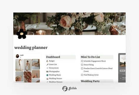 Best Notion Wedding Planning Templates Simple Notion Template, Student Profile, Wedding Planning Templates, Free Wedding Templates, Planning A Small Wedding, Free Business Logo, Best Website Templates, Free Wedding Planner, Notion Template Ideas