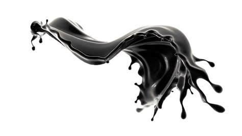 Splash of black liquid. 3d illustration,... | Premium Photo #Freepik #photo #liquid-splash #oil-splash #liquid #oil Liquid Reference, Coffee Comic, Futuristic Event, Lemon Ice Tea, Drawing Items, Photo Splash, Liquid Splash, Oil Splash, Oil Image