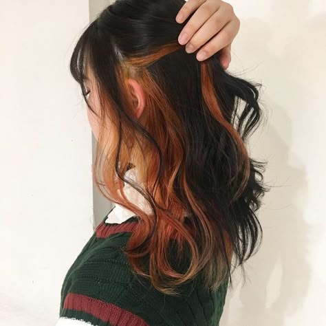 Under Hair Color, Underdye Hair, Under Hair Dye, Hidden Hair Color, Hair Color Underneath, Peekaboo Hair, Hair Color Streaks, Hair Streaks, Peinados Fáciles Para Cabello Corto