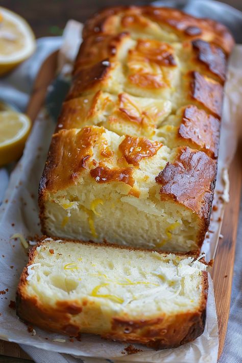 Luscious Lemon Cream Cheese Loaf Banana Cream Cheese Loaf, Luscious Lemon Cream Cheese Loaf, Luscious Lemon Cream Cheese Muffins, Raspberry Lemon Loaf Cake, Lemon Cream Cheese Bread, Lemon Cream Cheese Loaf, Cream Cheese Loaf Cake, Cream Cheese Loaf, Lemon Delight