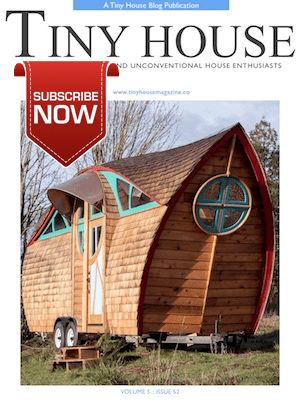 dwelle dwelle.ings House Magazine, Curved Roof, Tiny House Company, Tiny House Blog, Tiny House Builders, Tiny House Trailer, Tiny House Bathroom, Sleep On The Floor, Sleeping Loft