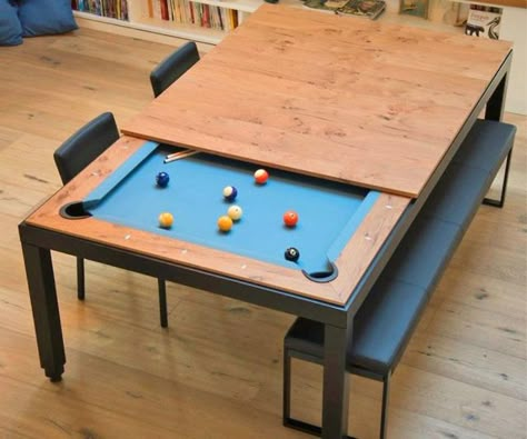 Futurist Architecture, Pool Table Room, Game Room Ideas, Man Cave Home Bar, Interior Design Per La Casa, Pool Tables, Small Room Design, Modern Home Design, Games Room