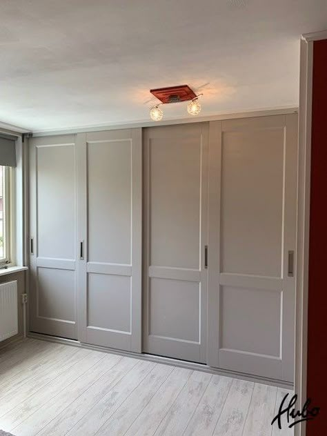 French Doors On Closet, Build In Wardrobe Ideas Sliding Door, Built In Closet Sliding Doors, Sliding Built In Wardrobe, Fitted Wardrobes Sliding Doors, Beige Sliding Wardrobe, Floor To Ceiling Wardrobe Built Ins, Built In Wardrobe Sliding Doors, Fitted Wardrobe Ideas Sliding Doors