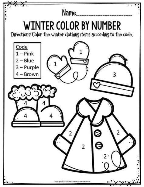 Winter Preschool Printables, Preschool Winter Worksheets, Winter Worksheets, Math Literacy Activities, Farm Theme Preschool, Winter Activities Preschool, Preschool Winter, Free Preschool Worksheets, Printable Preschool Worksheets