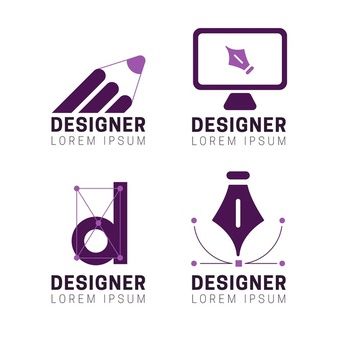 Graphic Designer Logo, Designer Logos, Logo Design Set, Beautiful Logos Design, Graphic Design Business, Graphic Design Company, Unique Logo Design, Designer Logo, Logo Creation