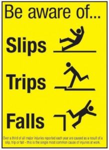 Today I tripped over the caution sign....telling me not to trip :/ lol Workplace Safety Slogans, Food Safety Posters, Safety Pictures, Workplace Safety Tips, Ladder Safety, Office Safety, Health And Safety Poster, Safety Slogans, Safety Awareness