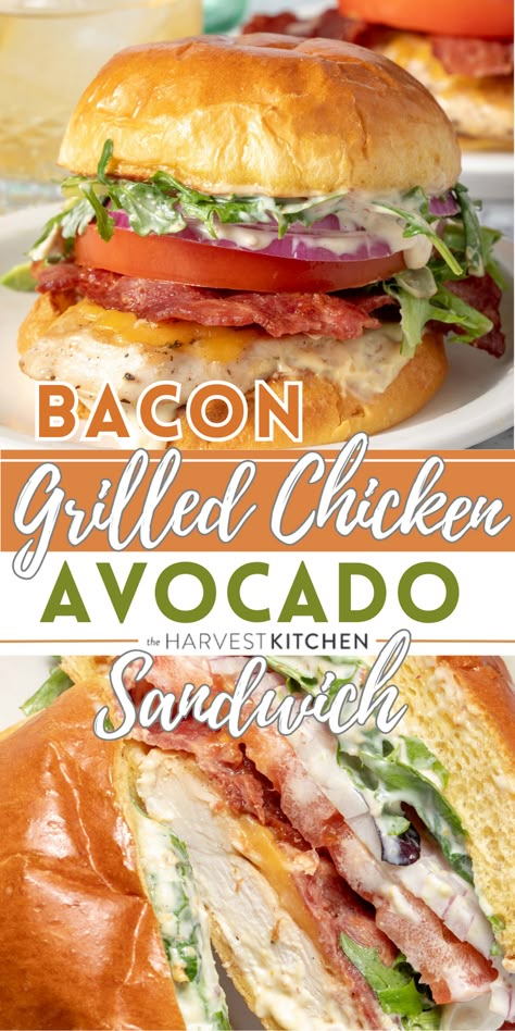 Cali Club Sandwich, Chicken Filet Sandwich, Easy Lunches For Husband, Grilled Pesto Sandwich, Grilled Chicken Lunch Ideas Healthy, Grilled Chicken Blt Sandwich, Chicken Chibata Sandwich, Ciabatta Sandwich Recipes Breakfast, Grilled Chicken Bacon Sandwich